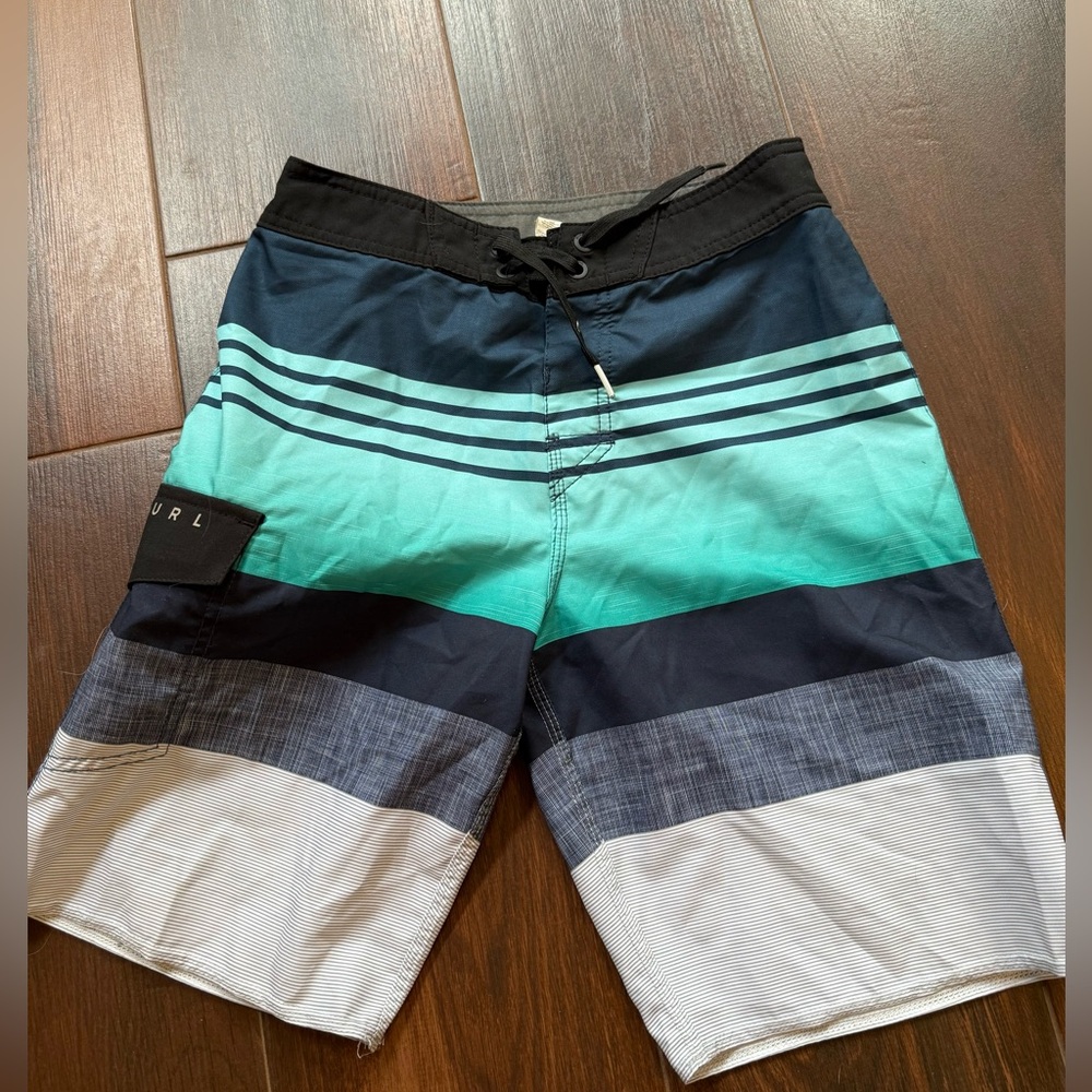 Rip Curl Youth Boys Striped bathing suit